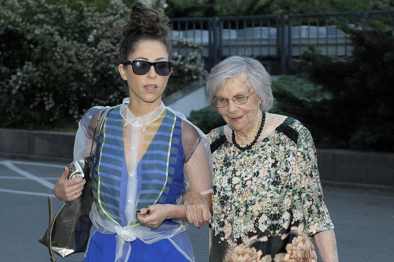 Natalia Kukulska z babcią, 2015 rok Natalia Kukulska z babcią, 2015 rok