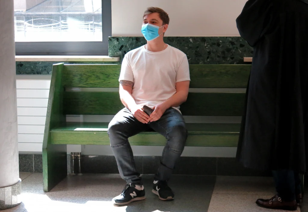 Daniel Martyniuk w sądzie Daniel Martyniuk w sądzie