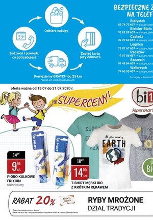 Gazetka promocyjna bi1 - Superceny w hipermarkecie Bi1!