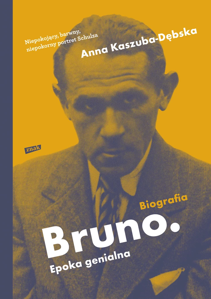 Okładka książki "Bruno. Epoka genialna, Anny Kaszuby-Dębskiej