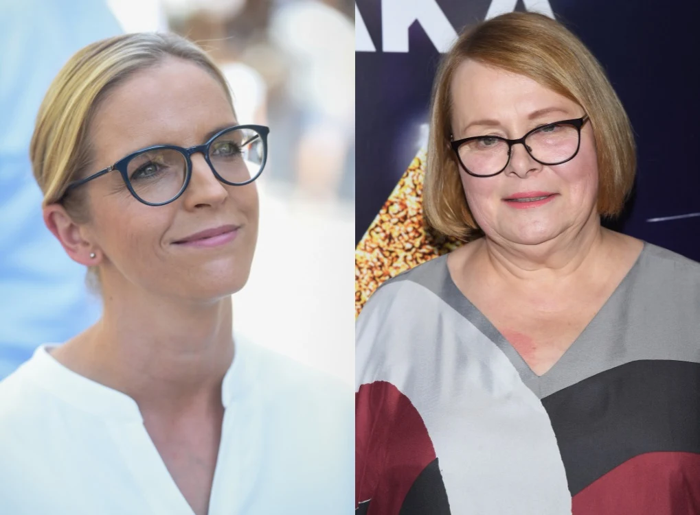 Małgorzata Trzaskowska i Ilona Łepkowska Małgorzata Trzaskowska i Ilona Łepkowska