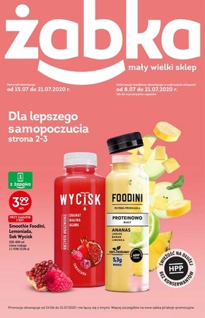 Promocje w sklepach Żabka