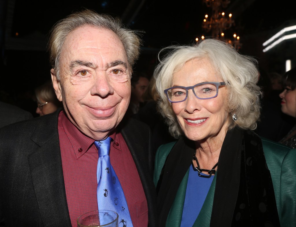 Andrew Lloyd Webber i Betty Buckley na premierze filmu "Koty" w grudniu 2019 r.