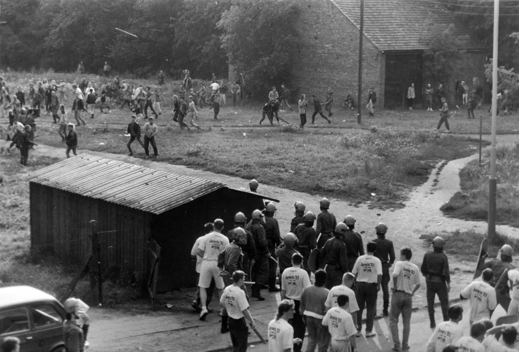 Jarocin 1993. Bijatyka z policją