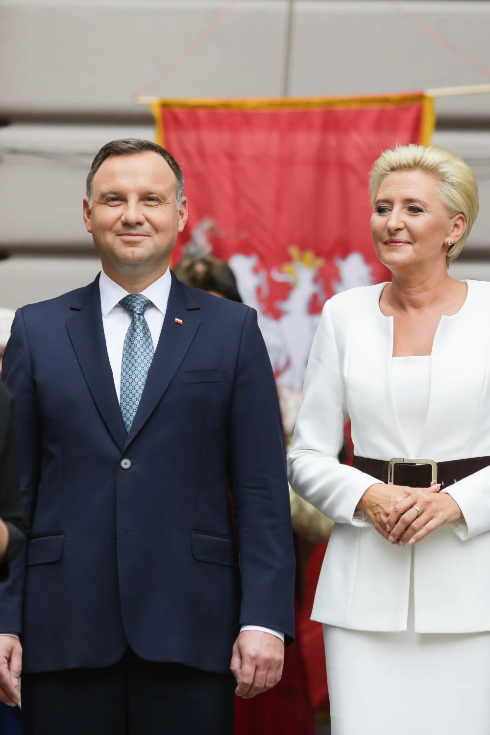 Andrzej Duda z żoną Andrzej Duda z żoną