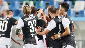 Radość piłkarzy Juventusu