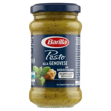 Barilla Pesto Genovese sos do makaronu z bazylią 190 g - 3