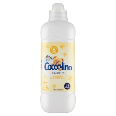 Coccolino Sensitive Almond & Cashmere Balm Płyn do płukania tkanin koncentrat 925 ml (37 prań) - 1