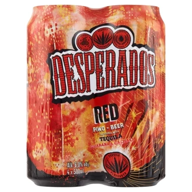 Desperados Red Piwo 4 x 500 ml - 2