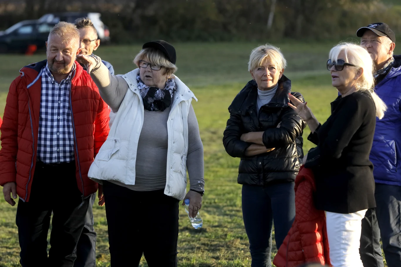 Wiesława z uczestnikami "Sanatorium miłości" Wiesława z uczestnikami "Sanatorium miłości"