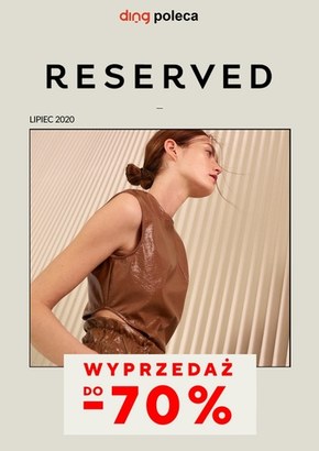 Wyprzedaż do 70% w Reserved