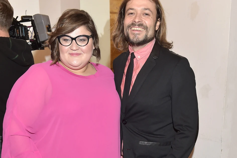 Dominika Gwit z mężem Dominika Gwit z mężem