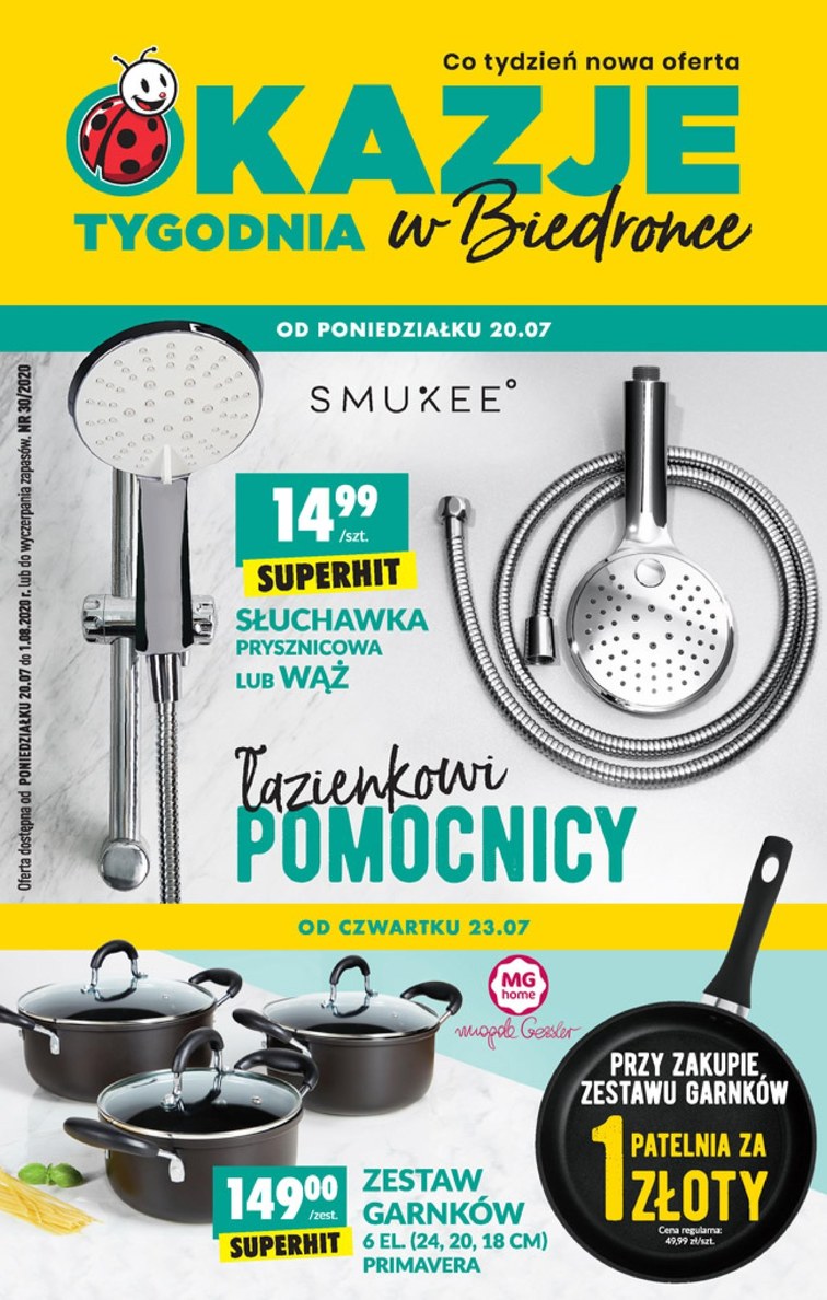 Biedronka Gazetka Promocyjna oferty, rabaty, kupony [19.07 Biedronka Gazetka Promocyjna oferty, rabaty, kupony [19.07