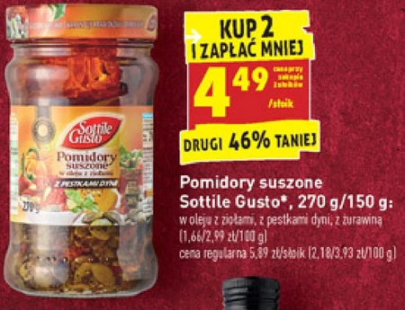 Pomidory suszone Sottile Gusto