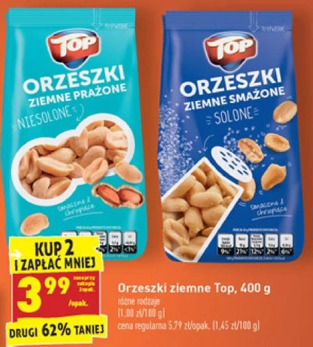 Orzeszki ziemne Top