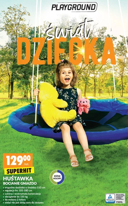 Huśtawka ogrodowa Playground