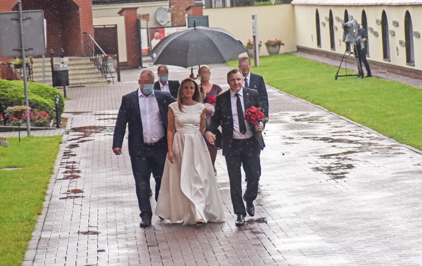 Ślub Joanny i Jacka Kurskich Ślub Joanny i Jacka Kurskich