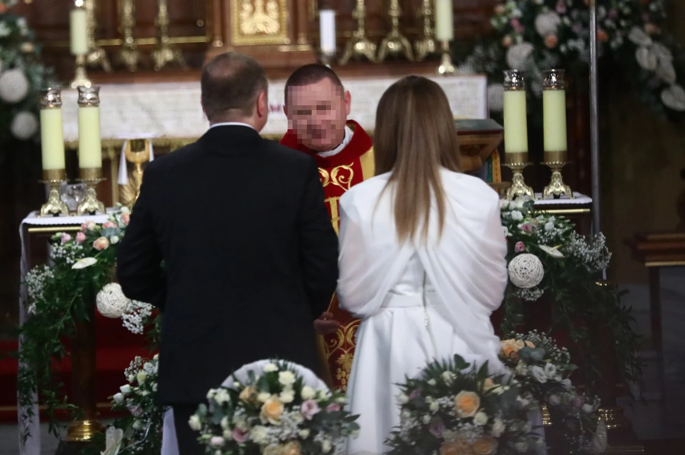 Ślub Joanny i Jacka Kurskich