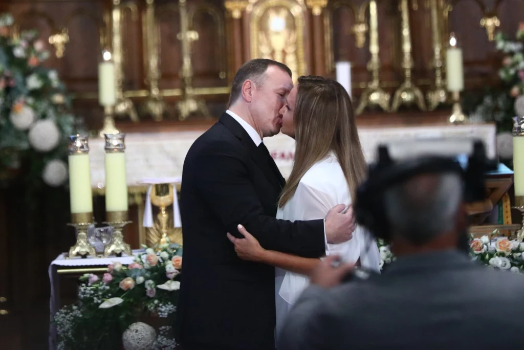 Ślub Joanny i Jacka Kurskich Ślub Joanny i Jacka Kurskich