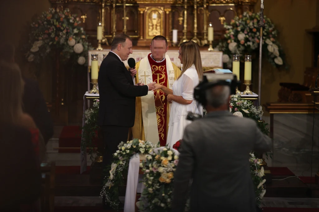 Ślub Joanny i Jacka Kurskich Ślub Joanny i Jacka Kurskich