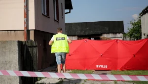 Czynności policyjne na miejscu zbrodni