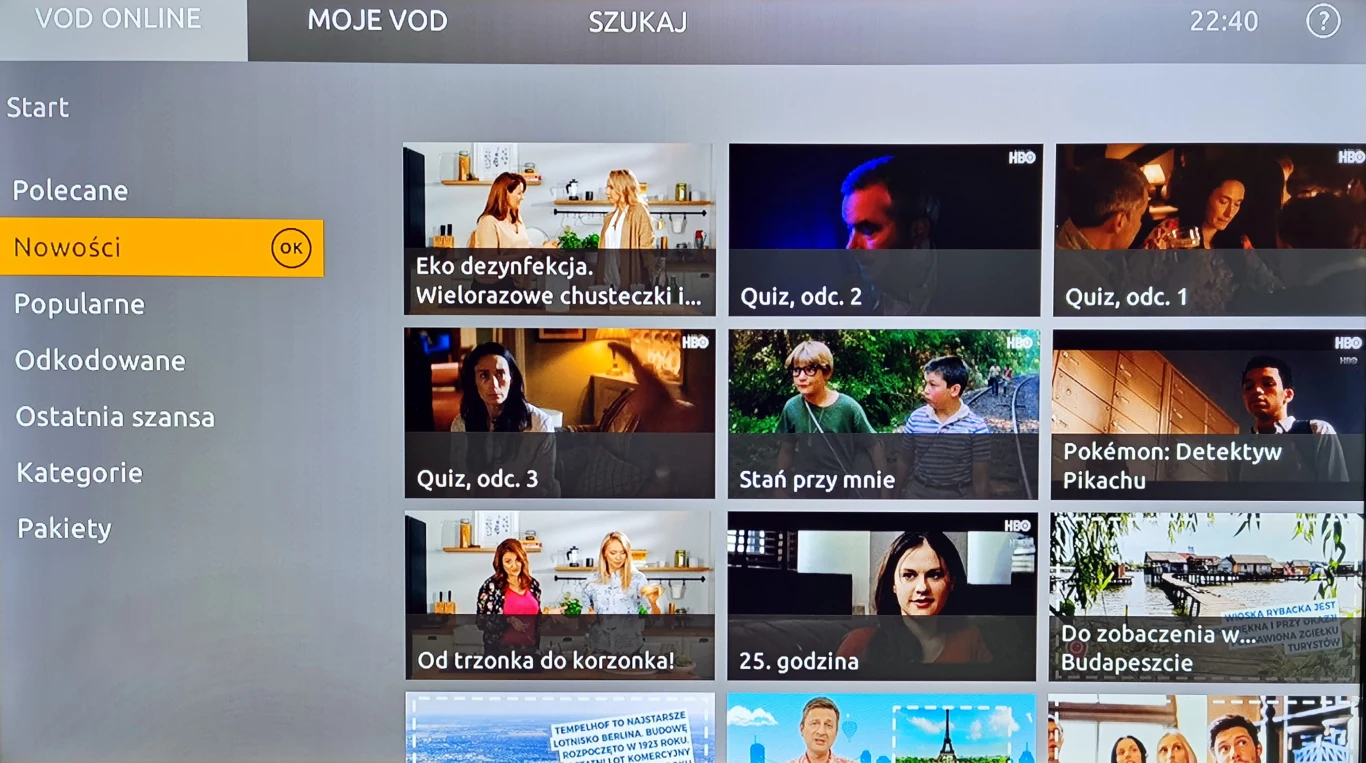 Dekoder gwarantuje dostęp do usług VoD Dekoder gwarantuje dostęp do usług VoD