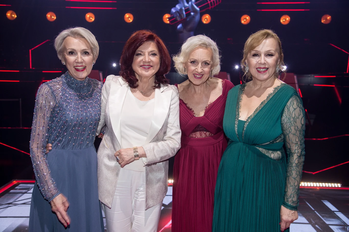Urszula Dudziak i siostry Szydłowskie w programie "The Voice Senior"