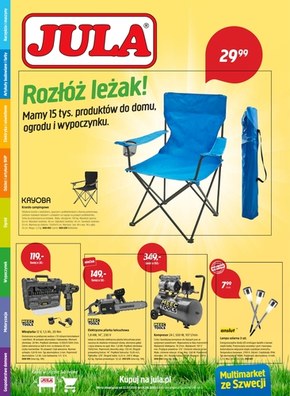 Rozłóż leżak z Jula
