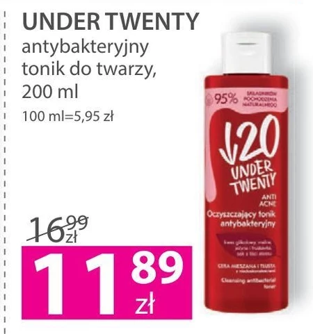 Tonik do twarzy Under Twenty
