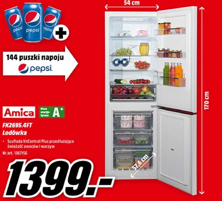Lodówka Amica