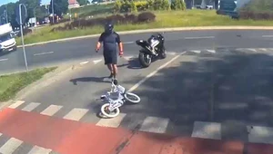 Motocyklista potrącił dziewczynkę. Matka szuka sprawcy