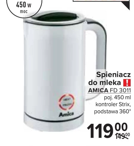Spieniacz do mleka Amica