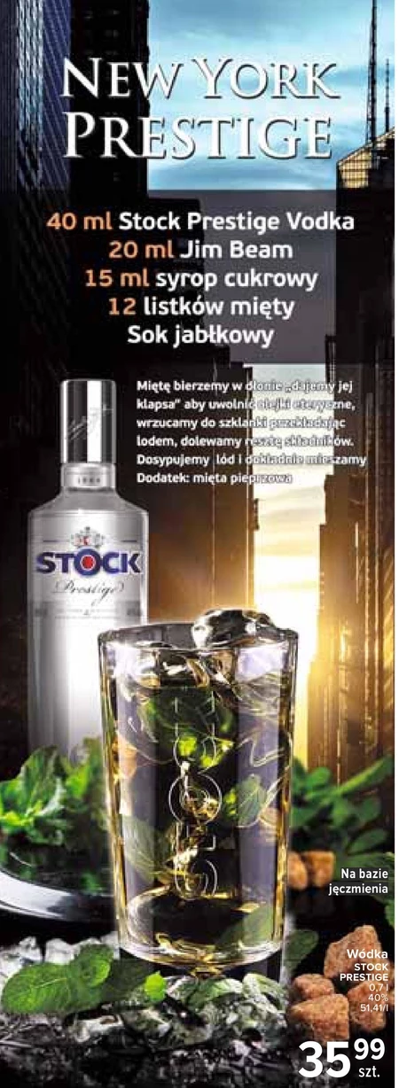 Wódka Stock