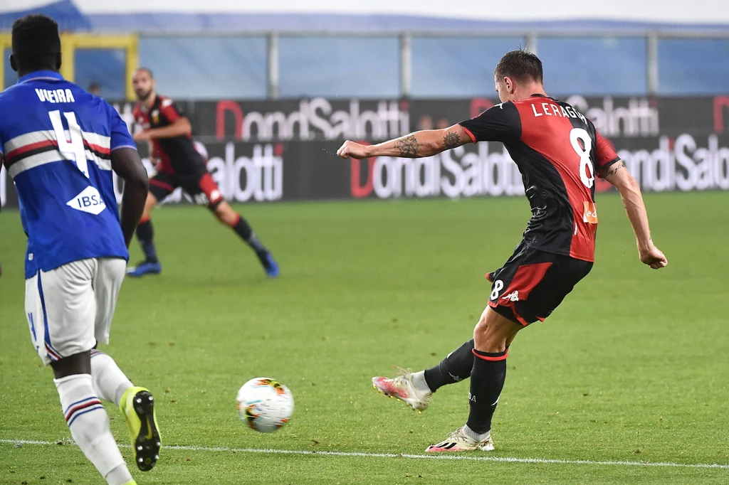Lukas Lerager zdobył zwycięską bramkę dla Genoi Lukas Lerager zdobył zwycięską bramkę dla Genoi