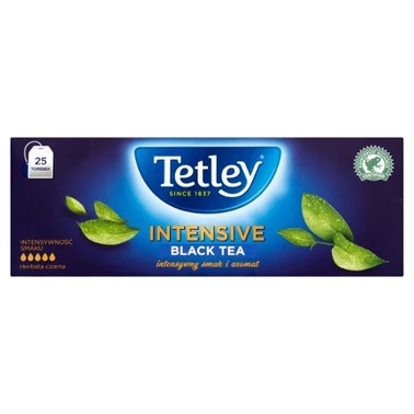 Tetley Intensive Herbata czarna 50 g (25 x 2 g) - 0