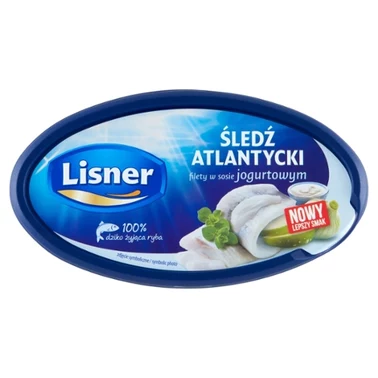 Lisner Śledź atlantycki w sosie jogurtowym 280 g - 3