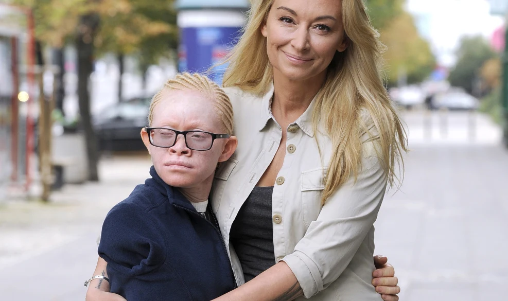 Martyna Wojciechowska z Kabulą Martyna Wojciechowska z Kabulą