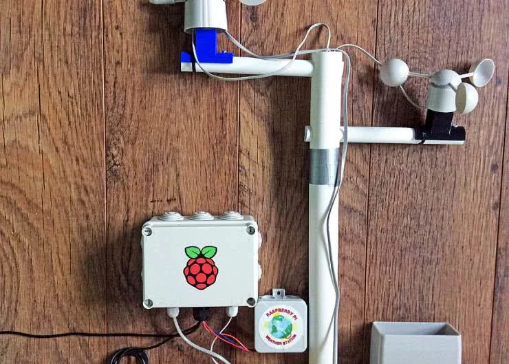 Stacja pogodowa wykorzystująca platformę Raspberry Pi 