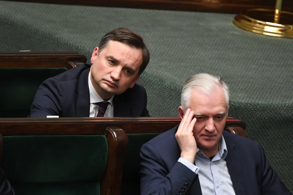 Zbigniew Ziobro i Jarosław Gowin moga stracić wpływy w rządzie Zbigniew Ziobro i Jarosław Gowin moga stracić wpływy w rządzie