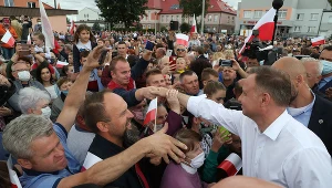 13 lipca Andrzej Duda odwiedził miejscowość Odrzywół