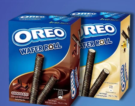 Rurki czekoladowe Oreo