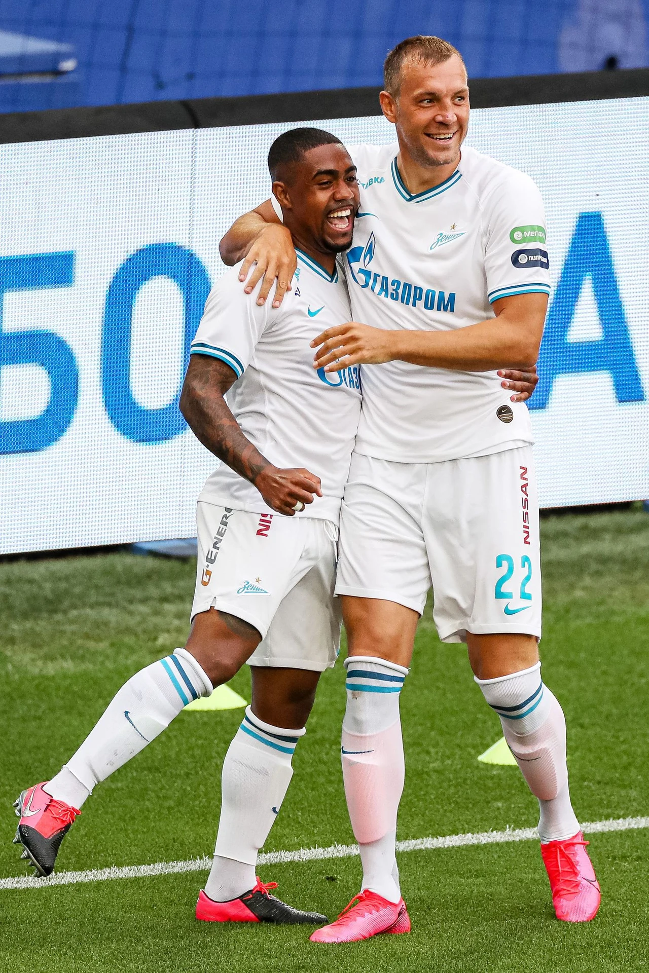 Malcolm i Artjom Dziuba z Zenita Malcolm i Artjom Dziuba z Zenita