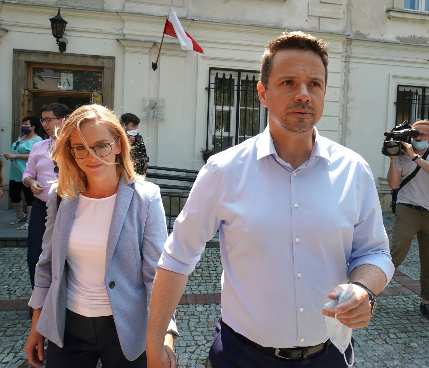 Małgorzata Trzaskowska i Rafał Trzaskowski Małgorzata Trzaskowska i Rafał Trzaskowski
