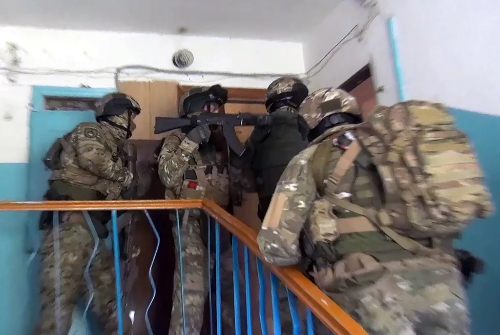 Akcja funkcjonariuszy FSB, zdjęcie ilustracyjne Akcja funkcjonariuszy FSB, zdjęcie ilustracyjne