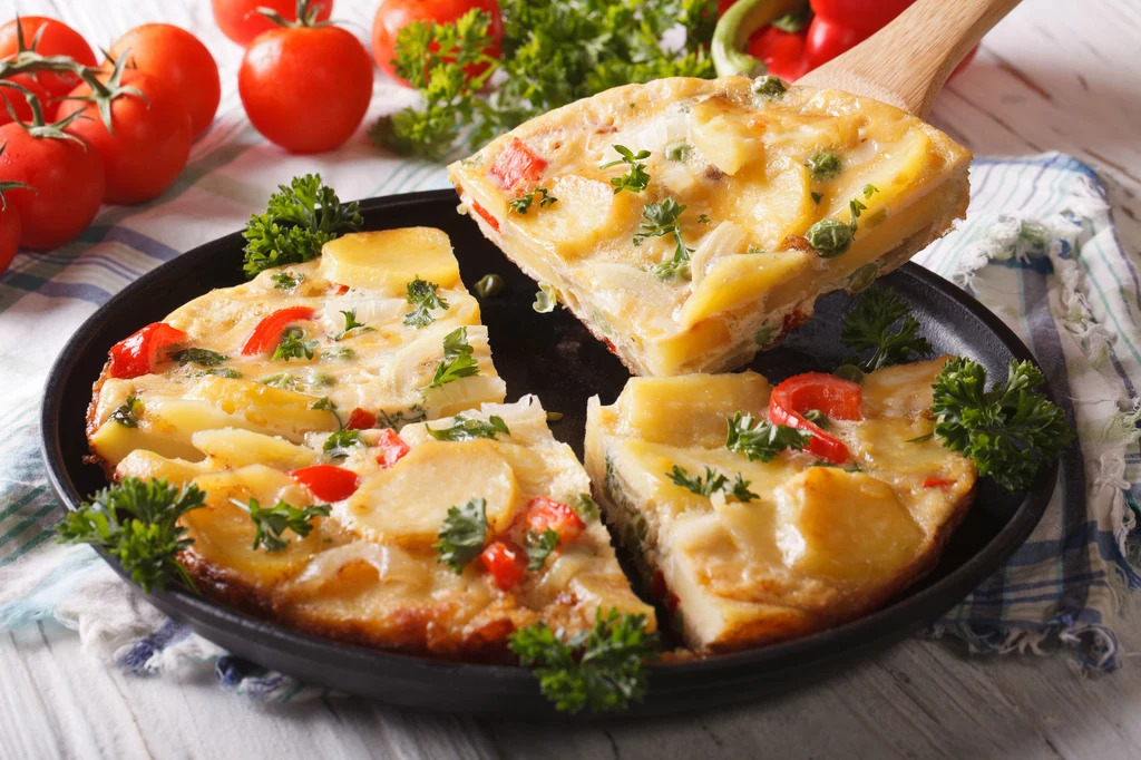 Hiszpański omlet warzywny