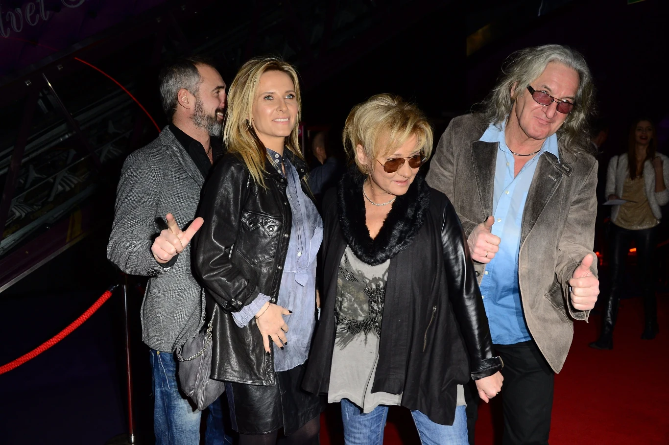 Grzegorz z żoną, córką oraz jej ukochanym Grzegorz z żoną, córką oraz jej ukochanym