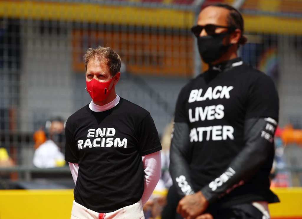 Sebastian Vettel i Lewis Hamilton Sebastian Vettel i Lewis Hamilton