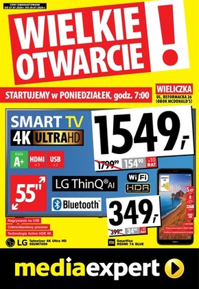 Wielkie Otwarcie - Media Expert Wieliczka