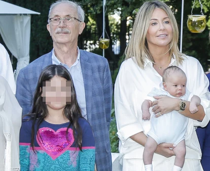 Stanisław Kostrzewski z Małgorzatą i Heniem