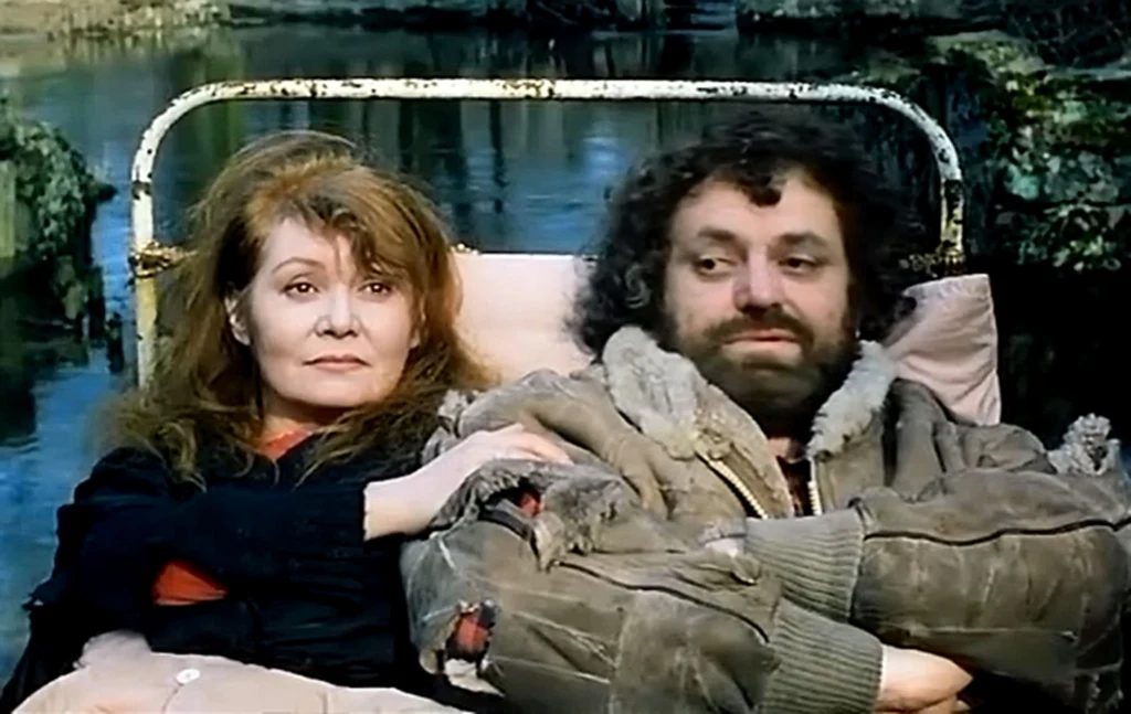 Cembrzyńska z mężem, Andrzejem Kondratiukiem.